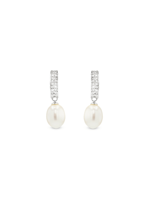 Sterling Silver Pearl Drop Earrings