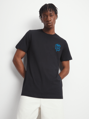 adidas Originals Men's Tripdub Donut Black T-Shirt