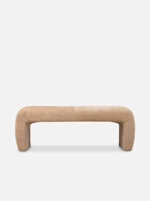 Sky Bench Ottoman Lino Honey