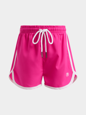 Girls TS Pink Run Shorts