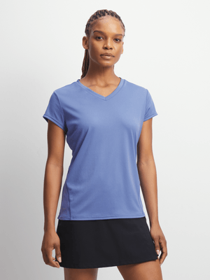 Womens TS Dri-Tech Active Blue-Purple Tee