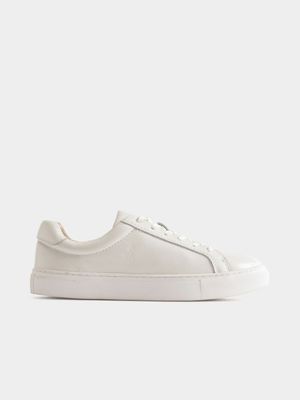 Men's Polo White Classic Leather Sneakers