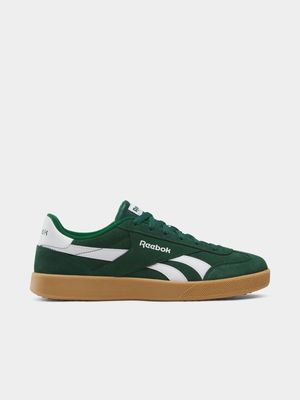 Mens Reebok Smash Edge Dark Green/White/Gum Sneakers