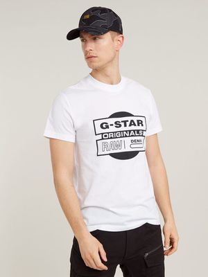 G-Star Men's Originals Underground White T-Shirt