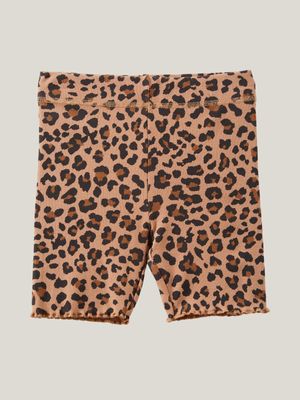 Cotton On Kids GIRL Brown Hailey Bike Shorts