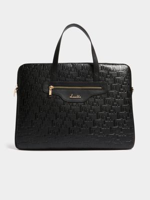 Luella Embossed Laptop Bag