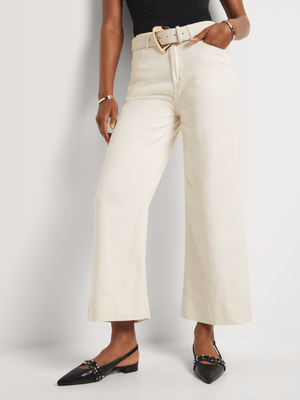 FF Denim Wide Leg Jeans