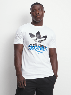 adidas Originals Men's White T-Shirt