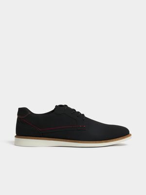 Jet Men's Navy Derby Lace Up Shoes