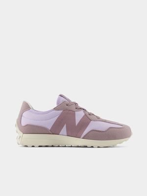 New Balance Junior 327 Lilac Sneaker