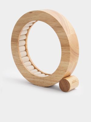 Umbra Ferris Natural Wood Circular Jewellery Organiser