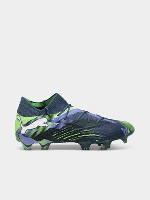 Mens Future 7 Ultimate FG/AG Grey/Green Boots