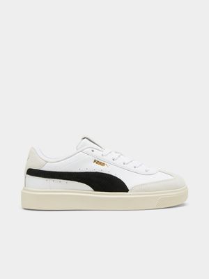 Puma Women's Lajla T-Toe White/Black Sneaker