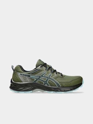 Mens Asics Gel-Venture 9 Smog Green/Smoke Blue Trail Running Shoes