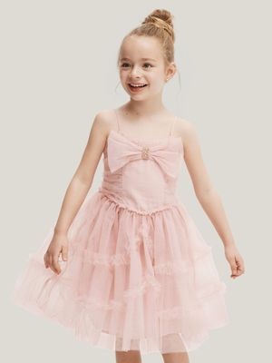 Cotton On Kids Girl Pink Isabella Dress Up Dress