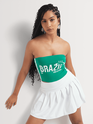 Y&G Brazil Bandeau Top