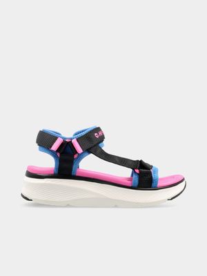 Womens Hi-Tec Marle White/Black/Pink/Blue Sandal