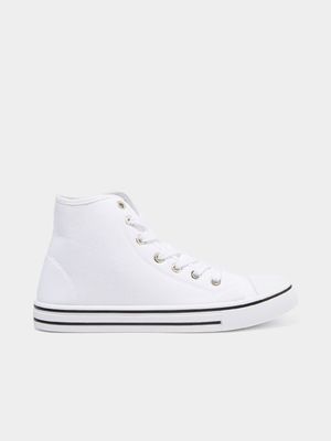 Women's Cotton On White Harlow High Top Sneakers