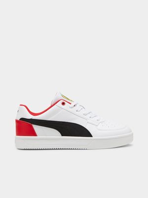 Puma Men's Caven 2.0 Ferrari White/Black Sneaker