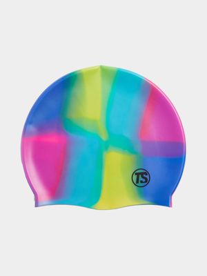 TS Silicone Multi Print Swim Cap