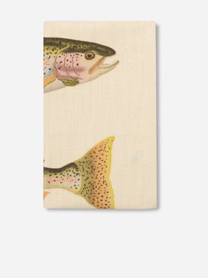 Rialheim Trout Monogram Tea Towel