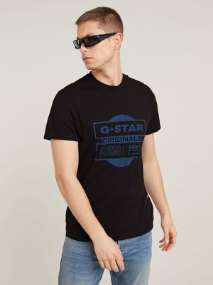 G-Star Men's Original Underground Black T-Shirt