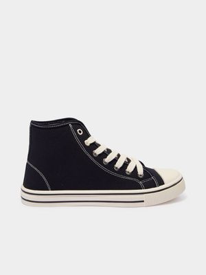 Women's Cotton On Black Harlow High Top Sneakers