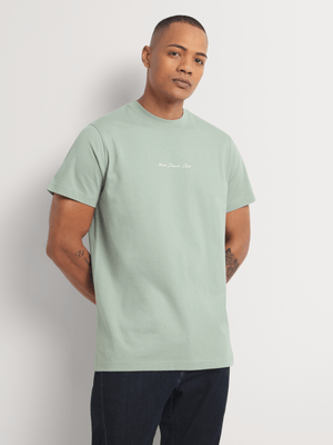 Men's Union-DNM Print Thread Sage T-Shirt