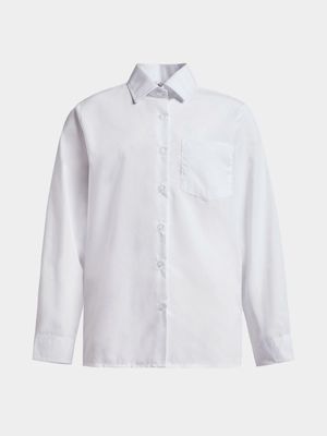 Jet Boys White School Shirt