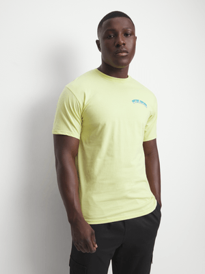 Vans Men's True Waves Lime T-Shirt