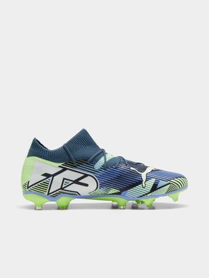 Mens Puma Future 7 Match FG/AG Grey Green Boots