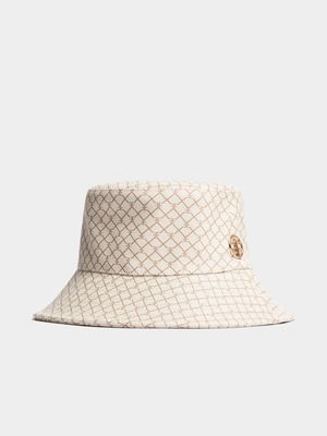 FF Monogram Printed Bucket Hat