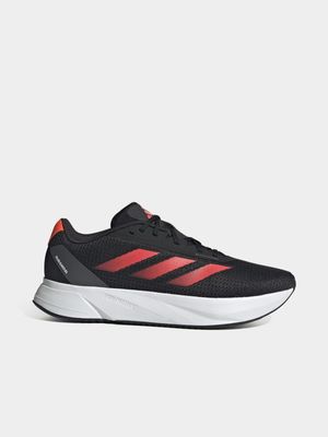 Mens adidas Duramo SL Black/Red Sneaker