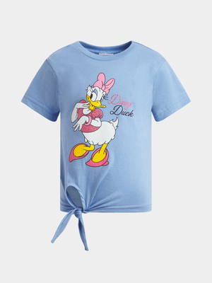 Jet Younger Girls Blue Daisy Duck T-Shirt