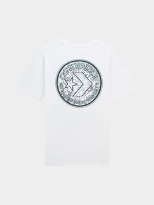 Converse Men's Topography White T-Shirt