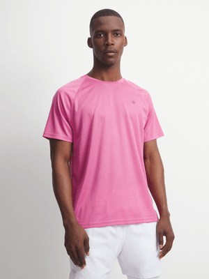 Mens TS Dri-Tech Performance Pink Top