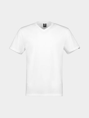 Mens TS Everyday V-Neck White Tee