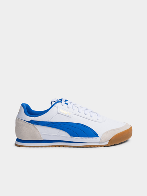 Mens Puma   Turino II White/Hype Sneaker