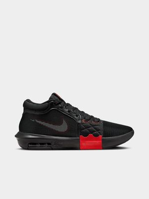 Nike Men's Lebron Witness 8 Black/Red Sneaker