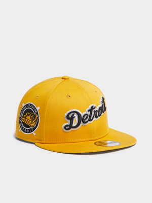 New Era Unisex 9FIFTY Wordmark Patch Yellow Cap