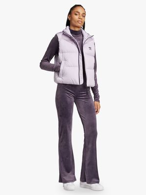 adidas Originals Women's Purple Puffer Vest