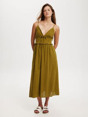 Women's Cotton On Green Blair Maxi Dress