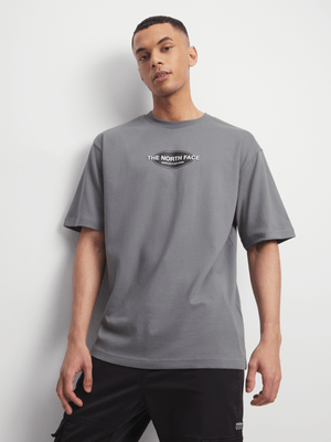 The North Face Men's Grey Oversized T-Shirt