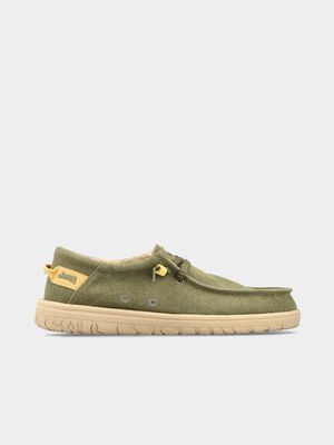 Men's Jeep Green Samoa Wallabee Sneakers