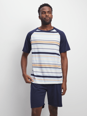 Jet Men's Multicolour Pyjama Set