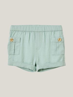 Cotton On Baby Green Walter Shorts