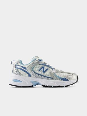 New Balance Women's 530 Silver/Blue Sneaker