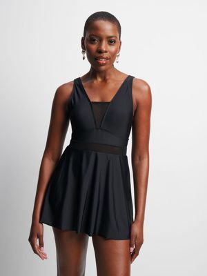 Jet Women's Black Swim Dress