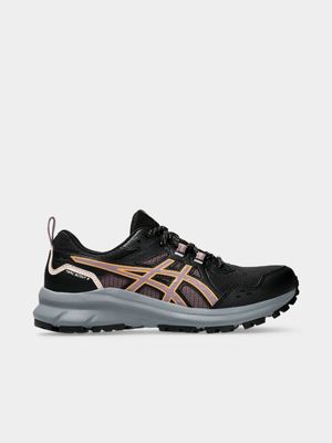 Womens Asics Trail Scout 3 Black/Dusty Mauve Trail Running Shoes