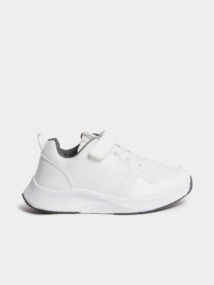 Kids APX White School Sneakers